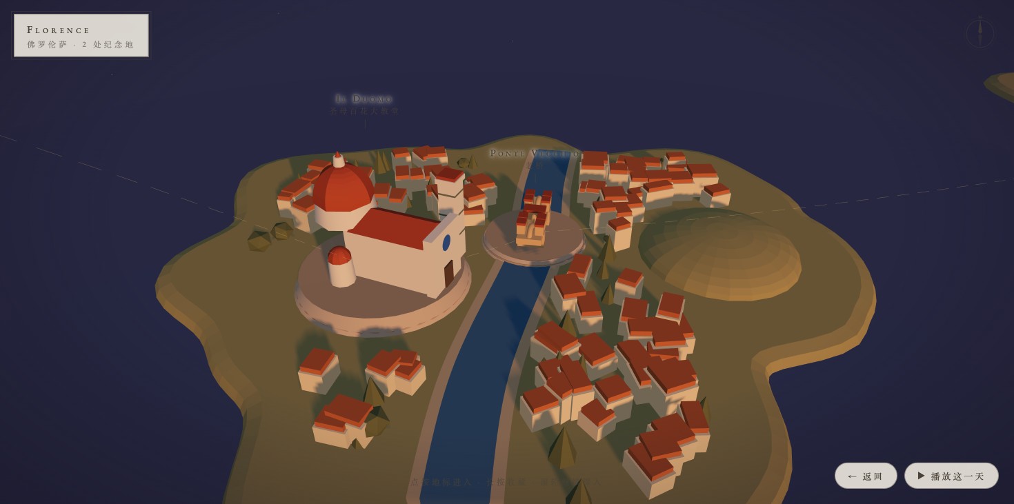 Another LifeAtlas city island generated from a trip to Florence.